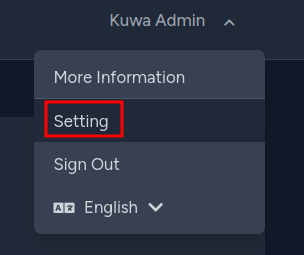 Kuwa Setting 1